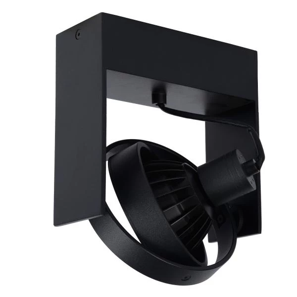 Lucide GRIFFON - Plafondspot - LED Dim to warm - GU10 - 1x12W 2200K/3000K - Zwart - detail 2